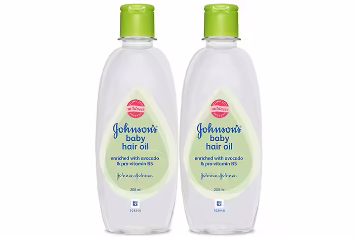 Johnsons Baby Hair Oil