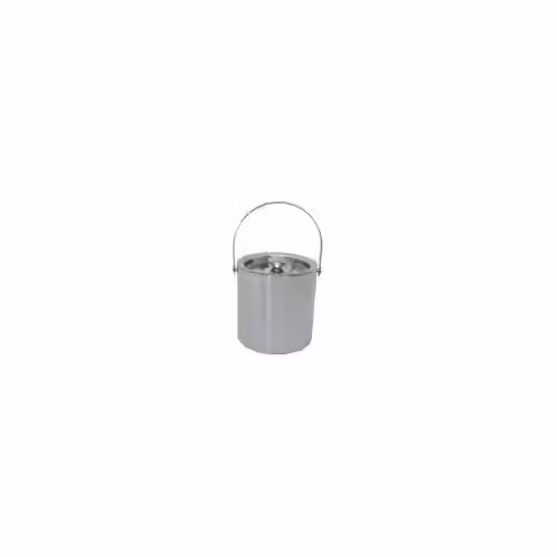 JoyJolt Metal Double Wall Ice Bucket With Lid