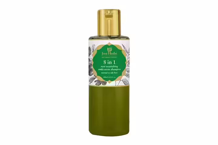 Just Herbs Ayurvedic 8 In 1 Root Nourishing Shampoo