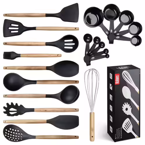 Kaluns Wooden Kitchen Utensils Set