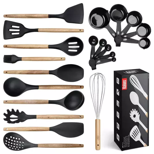 Kaluns Wooden Kitchen Utensils Set