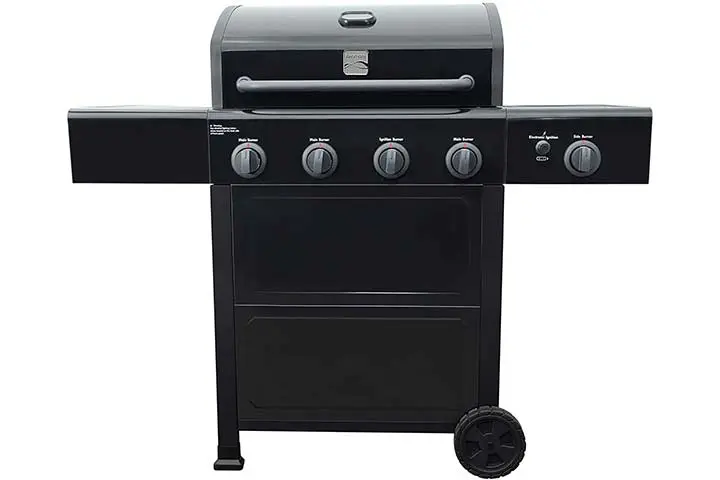 Kenmore Open Cart Grill with Side Burner