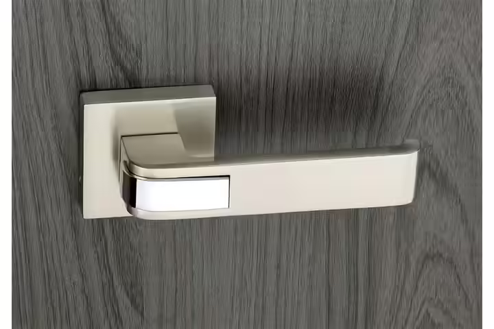 Knex, Rose Mortise Handle with Lock