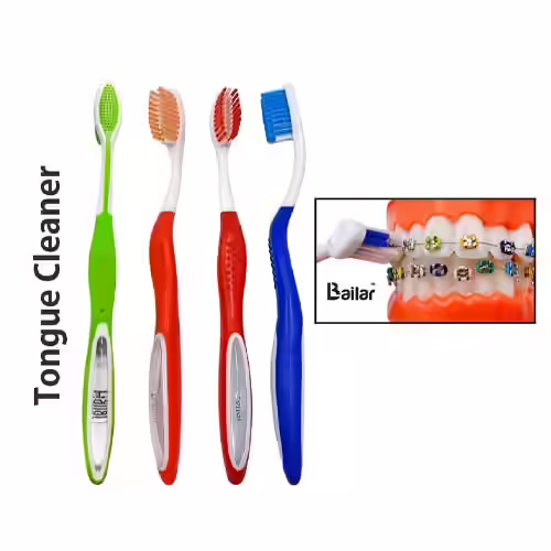 LBailar Soft Bristle Braces Toothbrush