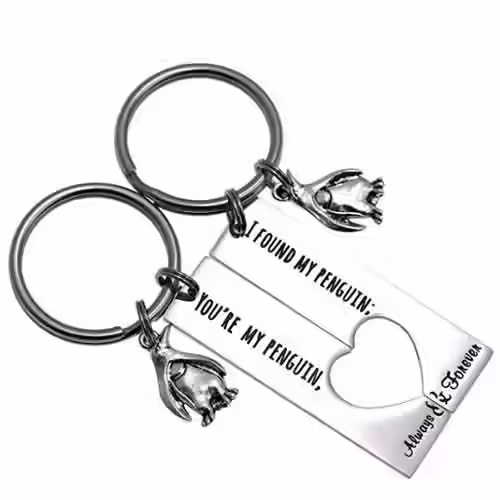 LParkin Penguin Lover Gifts Keychains
