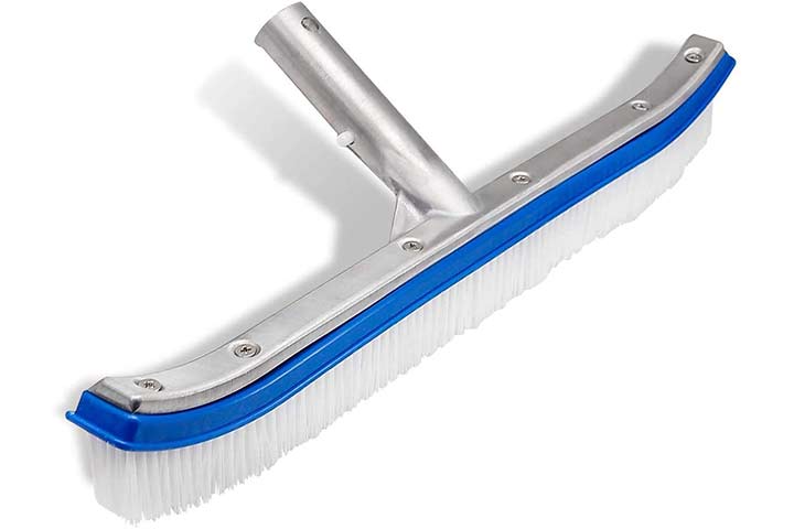 Lalapool 18” Aluminum Swimming Pool Cleaning Brush