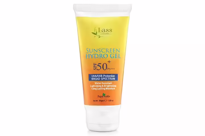 Lass Naturals Sunscreen hydrogel