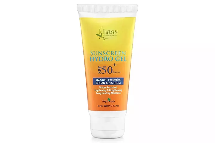 Lass Naturals Sunscreen hydrogel