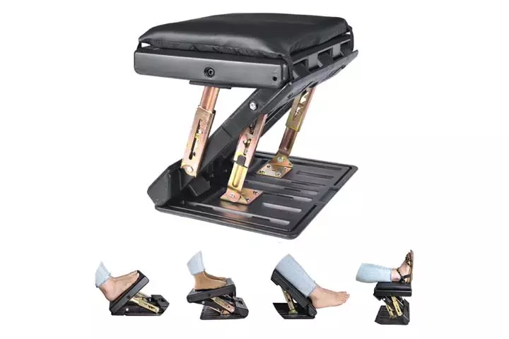 Leermart Adjustable Footrest