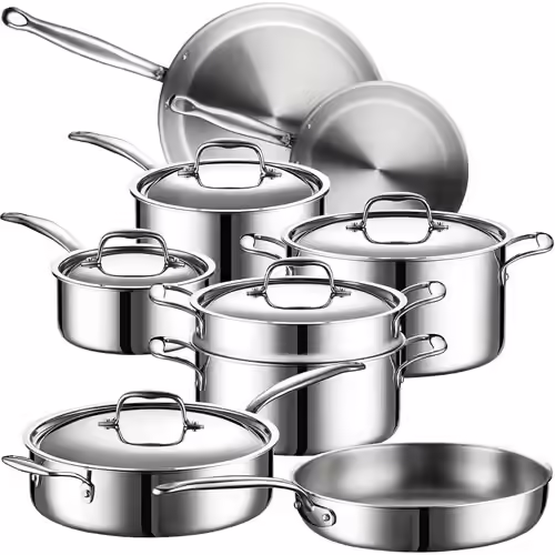 Legend 5 Ply SuperStainless Steel Cookware Set