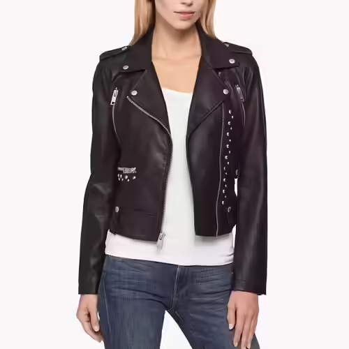 Levi&rsquo;s Women&rsquo;s Belted Motorcycle Jacket