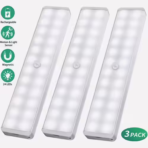 Lightbiz 24-LED Dimmer LED Closet Light