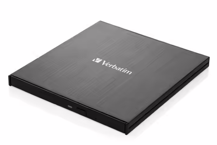 Lightweight Verbatim External DVD CD Writer