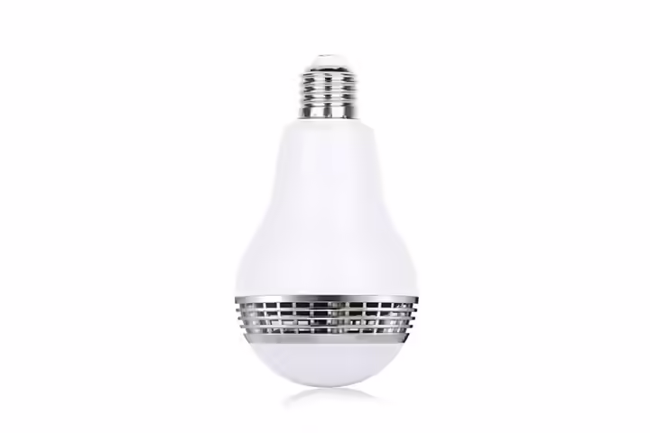 Longwen LED Smart Light Bulb With Bluetooth Speaker
