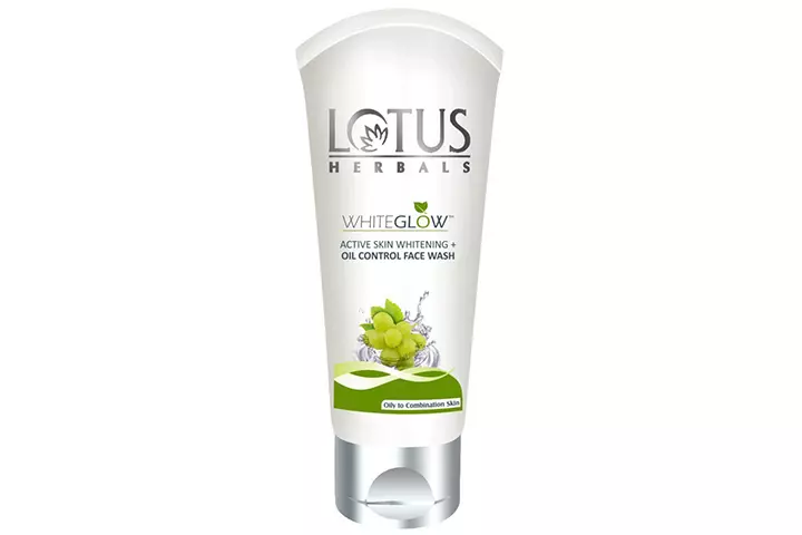 Lotus Herbals WhiteGlow Active Skin Whitening and Oil Control Facewash