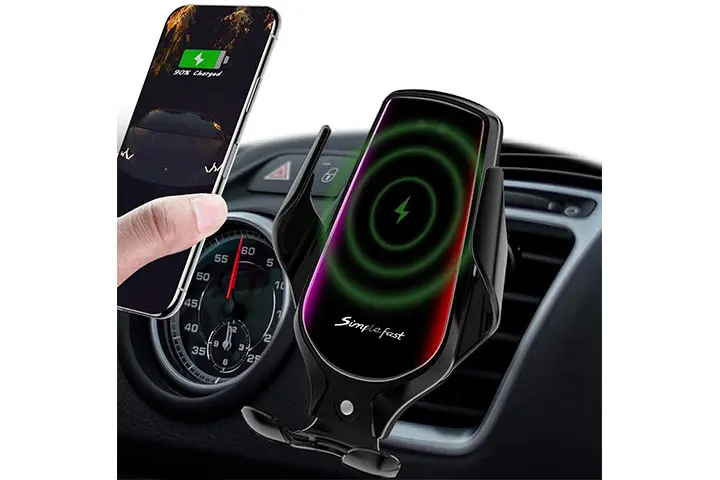 Lukkahh Wireless Car Charger Mount