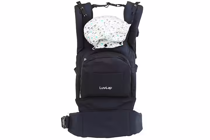 Luvlap Elite Baby Carrier (Navy Blue)