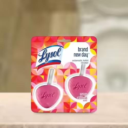 Best Antimicrobial: Lysol Automatic In-The-Bowl Toilet Cleaner
