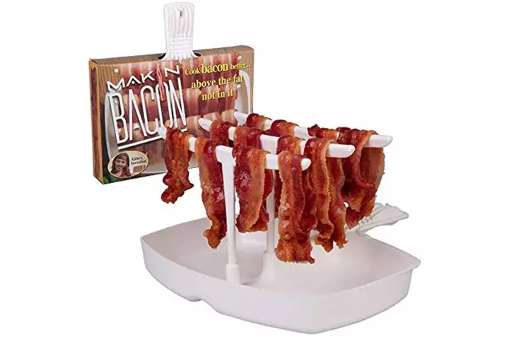 MAKIN BACON Microwave Bacon Cooker