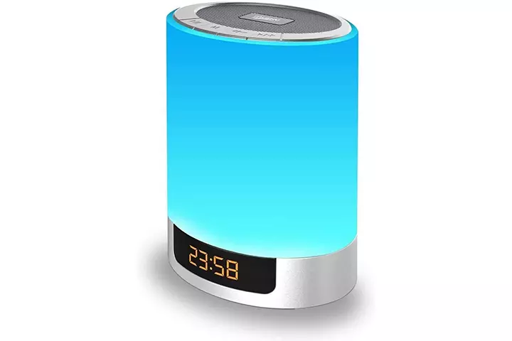 MJDUO Bluetooth Speaker Alarm Clock