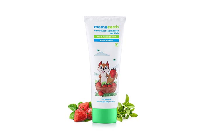 Mamaearth 100% Natural Berry Blast Toothpaste