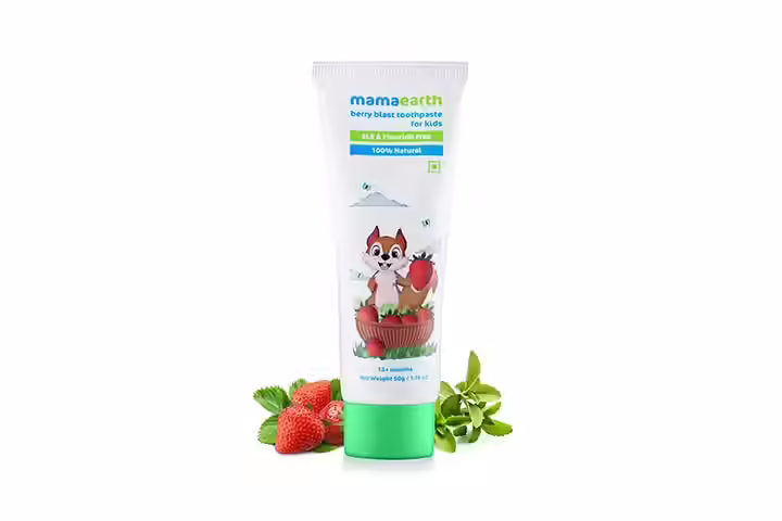 Mamaearth 100% Natural Berry Blast Toothpaste