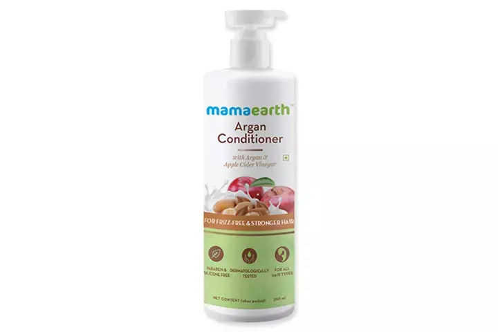 Best For Stronger Hair: Mamaearth Argan Conditioner