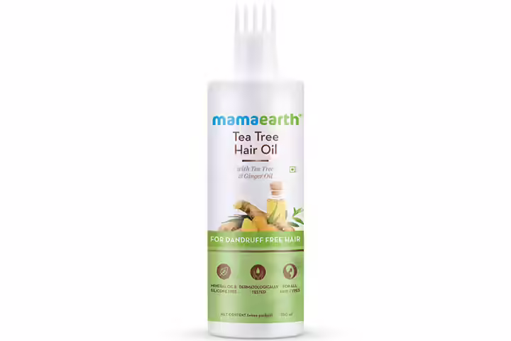 Mamaearth Tea Tree Anti- Dandruff Hair Oil