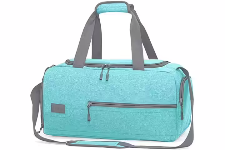 MarsBro Water Resistant Sports Gym Travel Weekender Duffel Bag