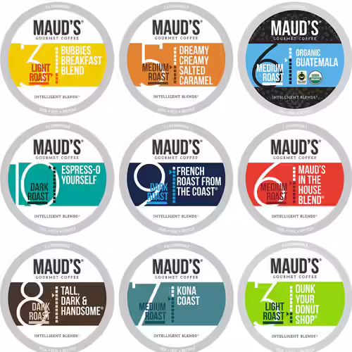 Maud&rsquo;s 9 Flavor Original Coffee Variety Pack