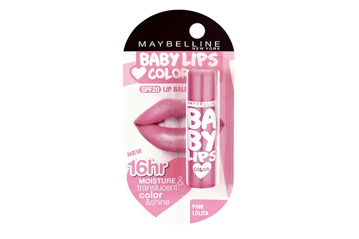 Best For Dry Lips Maybelline New York Baby Lips Color Lip Balm – Pink Lolita