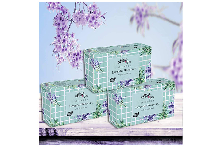 Mirah Belle Lavender Rosemary Anti Blemish Soap