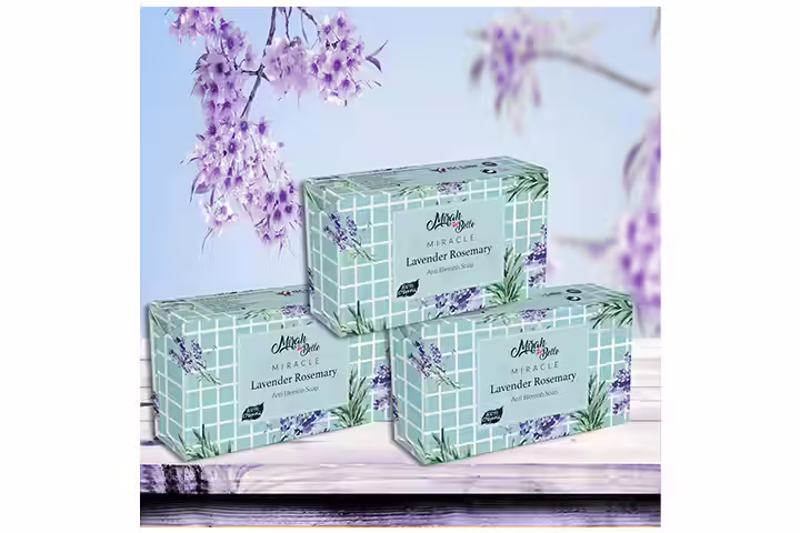 Mirah Belle Lavender Rosemary Anti Blemish Soap