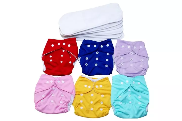 Momy Mom Reusable Baby Cloth Diapers