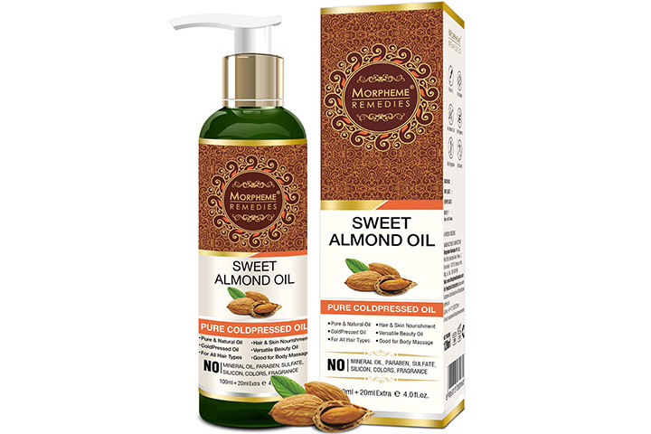 Morpheme Remedies Pure Sweet Almond Cold pressed Oil