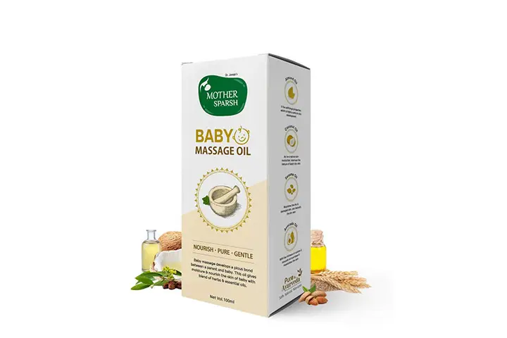 Mother Sparsh Ayurvedic Baby Massage Oil