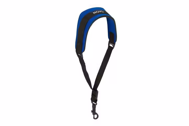 Movo MS-20R-B Music Instrument Neck Strap