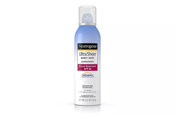 Neutrogena Ultra Sheer Body Mist