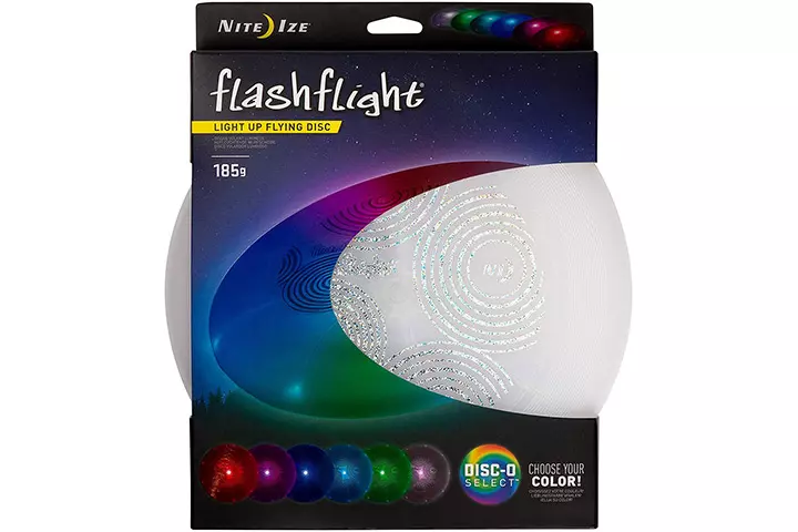 Nite Ize Flashflight LED Light Up Flying Disc