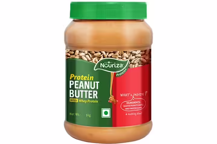 Nouriza Peanut Butter With Whey Protein