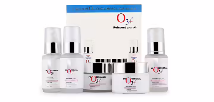 O3+ Whitening Facial Kit