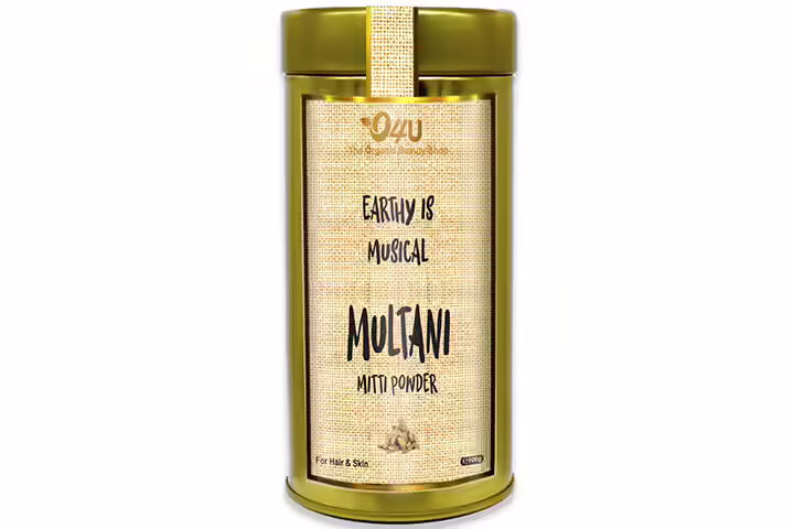 O4U Natural Freshest Organic Indian Multani Mitti Powder