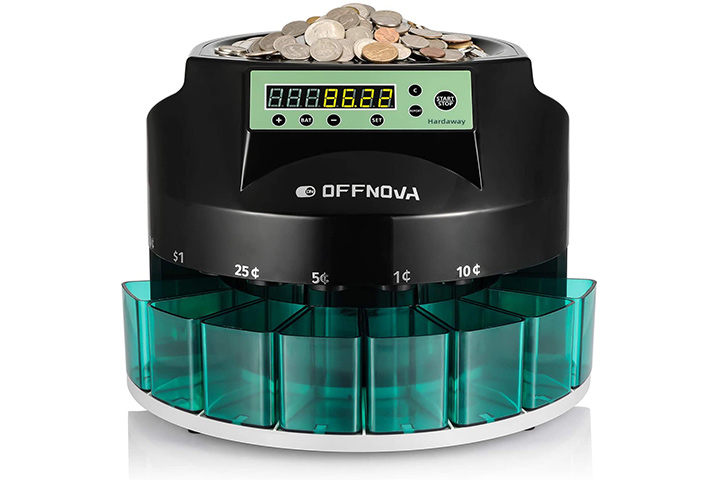 Offnova Hardaway Electric Automatic Coin Sorter & Counter Machine