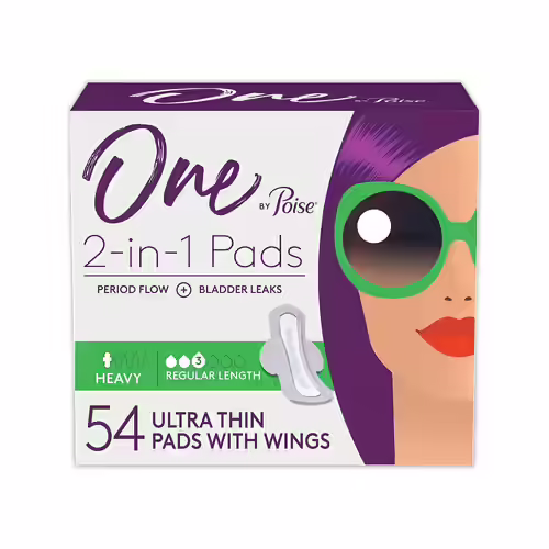 One by Poise Feminine Pads