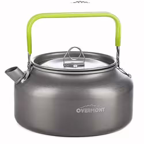 Overmont Aluminum Camping Kettle