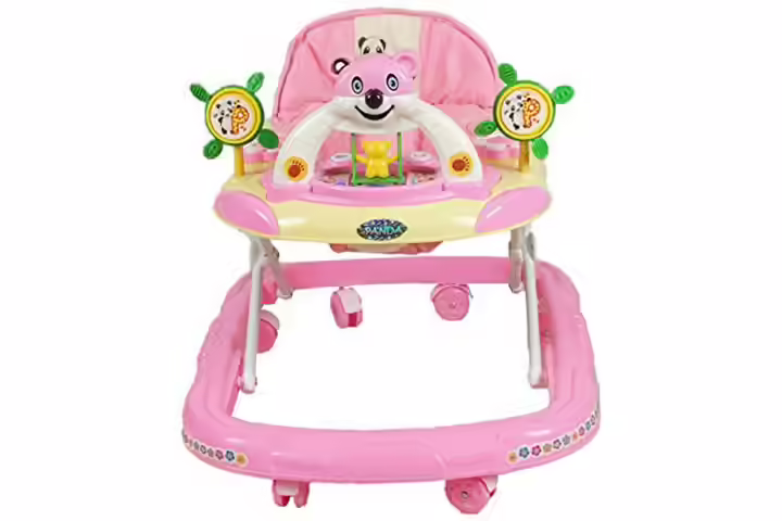 Panda Creation Adjustable Musical Walker