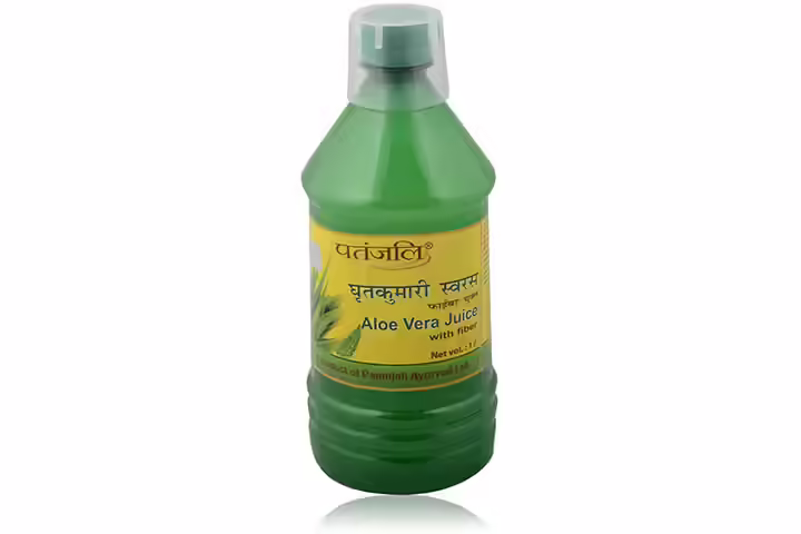 Patanjali Aloevera Fiber Juice