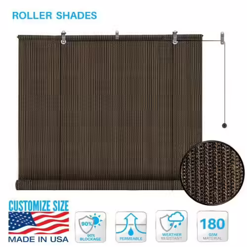 Patio Paradise Roll Up Shades