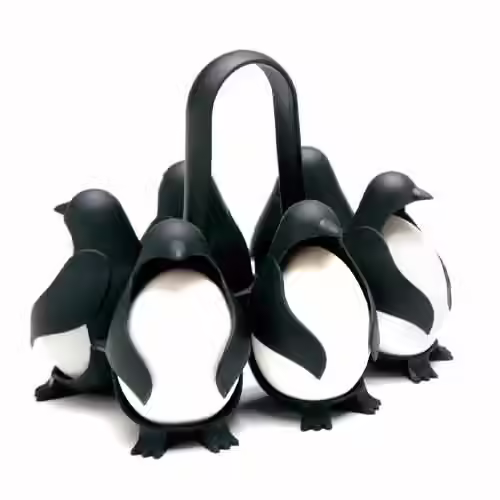 Peleg Design Egguins 3-in-1 Cook, Store and Serve Egg Holder