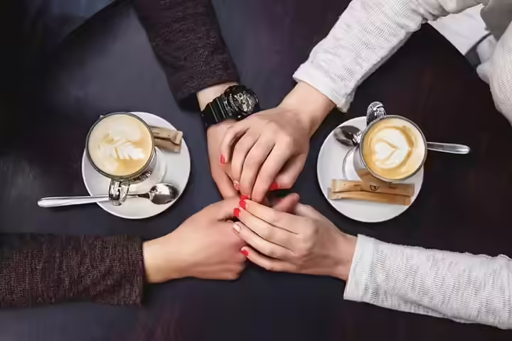 Dessert and coffee date night idea Dessert and coffee date night idea